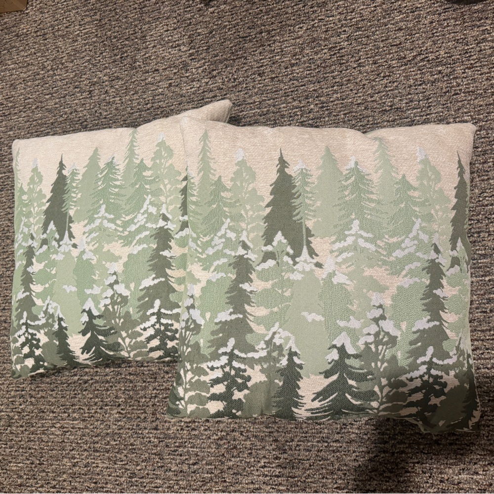 Winter Tree Accent Pillows